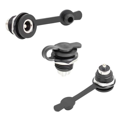 Powermaster Suya Dayanıklı Siyah Adaptör Şase 5.5x2.5 Uç
