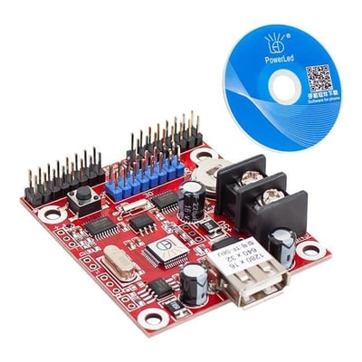 Powermaster (TF-S6U) USB Ux2 2’li Led Panel Kartı