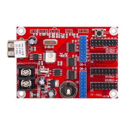 Powermaster UX4 TF-A6U 4lü USB Led Panel Kartı (4X8)