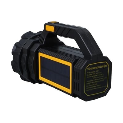 Powermaster W5190 Solar Şarjlı El Feneri Uzun Mesafe Işıldak