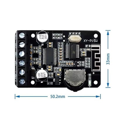 Powermaster XY-P15W Bluetooth Amfi Modülü Amplifikatör Devresi