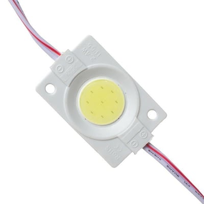 Powermaster Yuvarlak 30x45 Mm Kasalı Kapaksız 12 Volt Beyaz Cob Led