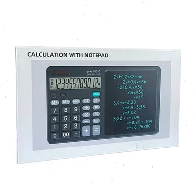 Powermaster ZH70 Dijital Not Defterli 12 Haneli Hesap Makinesi