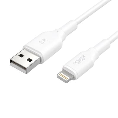 Powerway IP27 1 Metre 3A Lightning Hızlı Şarj ve Yüksek Hızlı Data Kablosu