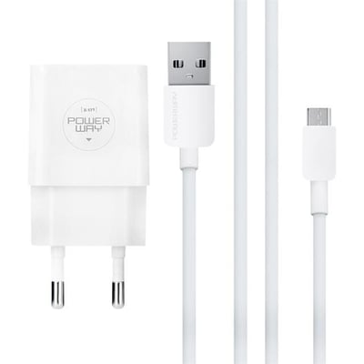 Powerway X-171 Micro USB 2.1 Amper Şarj Aleti-Kablo