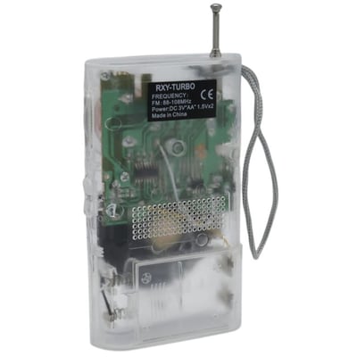 Roxy RXY-Turbo Cep Tipi Mini Analog Fm Radyo