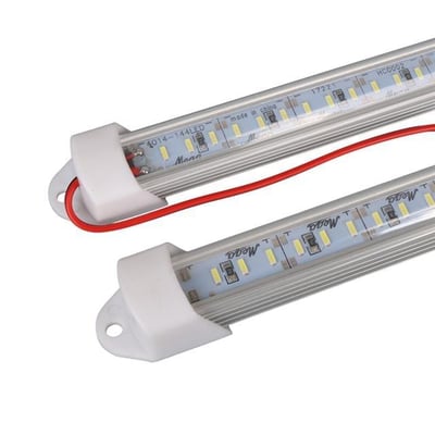 SLDTY 100cm DC12V Yüksek Parlaklıkta Çubuk LED Lamba 6500K 30W - 144 LED SLWW4014BFS72