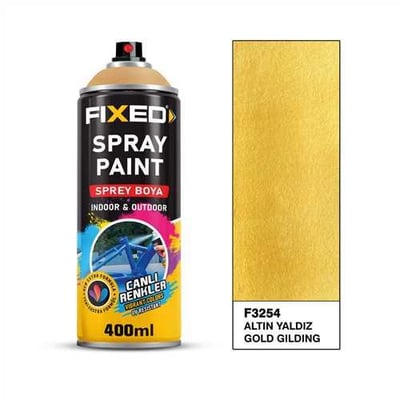 SPREY BOYA AKRİLİK - ALTIN YALDIZ EFEKT 320 GR 400 ML