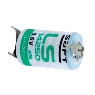 Saft Pil Kısa Puntalı 14250 Lityum 3.6v LI-SOCI2