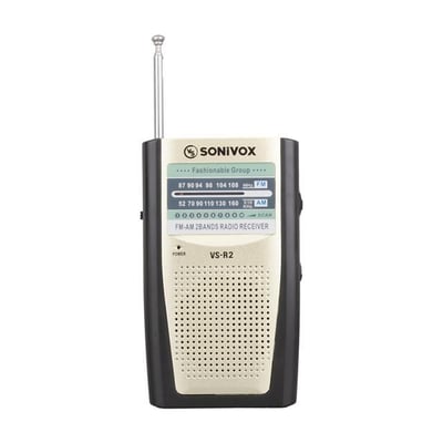 Sonivox VS-R2 Analog Radyo Krem Renk