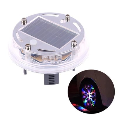 Sunup SN-20591 Otomobil Jant İçi LED Işık Sistemi Solar Enerjili
