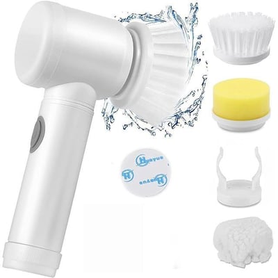 Sunup SN-20457 Çok Fonksiyonlu Banyo Mutfak Lavabo Şarjlı Temizlik Fırçası