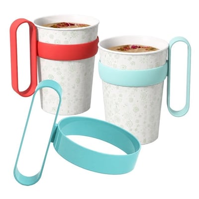 Sunup SN-26941 Ergonomik Kulplu Plastik ve Karton Bardak Tutucu Aparat