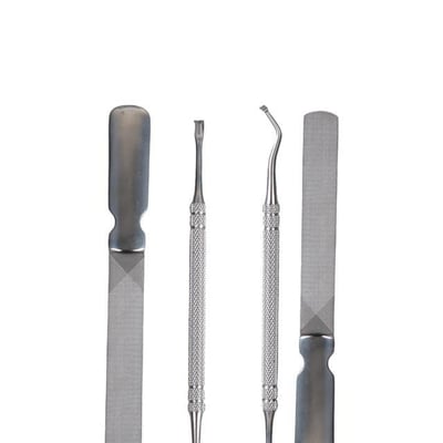 Sunup SN-27098 Paslanmaz Çelik 4in1 Tırnak Bakım Seti