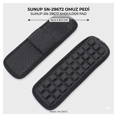 Sunup SN-29673 Çanta Askı Omuz Destek Pedi 33x8.8Cm