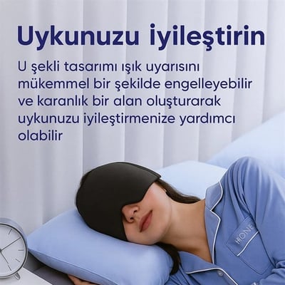 Sunup SN-30963 Doğal Baş Ağrısı Migren Giderici Jel Kafa Bandı Soğuk Sıcak Kompres