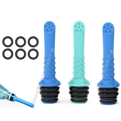 Sunup SN-37729 Pratik 21-25Mm Seyahat-Kamp Tipi 3lü Tuvalet Temizlenme Taharet Nozzle