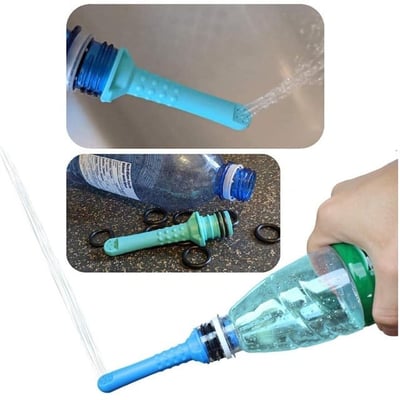 Sunup SN-37729 Pratik 21-25Mm Seyahat-Kamp Tipi 3lü Tuvalet Temizlenme Taharet Nozzle