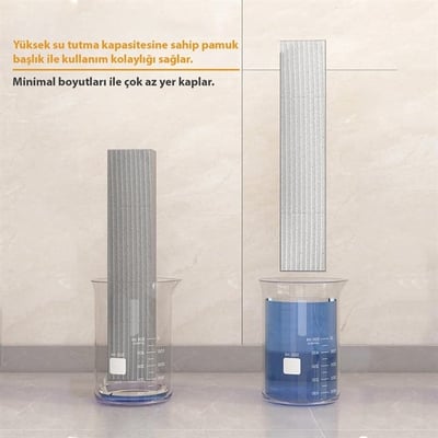 Sunup SN-37730 Mini Taşınabilir Sıkma Mekanizmalı Yüksek Emici Pratif Mop