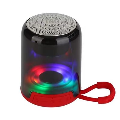 T&G TG314 USB/SD/FM/Bluetooth Destekli Taşınabilir RGB Işıklı Wireless Hoparlör
