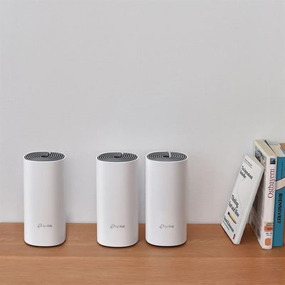 TP-Link AC1200 Deco E4 1200Mbps Mesh WIFI Sistemi (Üçlü)