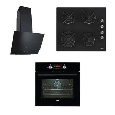 Teka Chef 5 Ankastre 3'Lü Set (Ocak + Fırın + Davlumbaz) - Ücretsiz Sevk