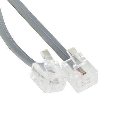Telefon Kablosu 3 Metre 2 Pin Soketli