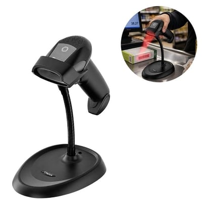 Tiwox VS-333 1D Lazer Kablolu USB Barkod Okuyucu + Stand