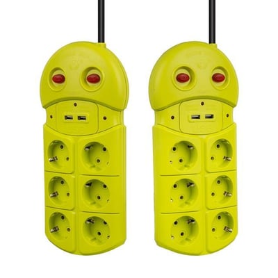 Vea VE-970USB 6Lı 2 USBli 1.5 Metre Grup Priz