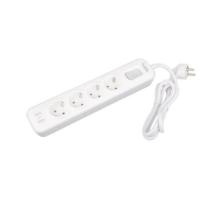 Vea VE-NOVA104 A Class 4lü Anahtarlı 1.5 Metre Grup Priz