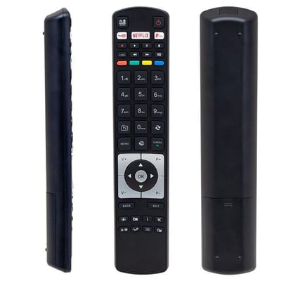 Vestel RC 5118F Black FPlay Netflix-Youtube-Play Tuşlu Lcd-Led Tv Kumanda