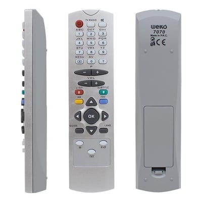 Vestel Seg 5000 FTA Uydu Alıcı Kumandası
