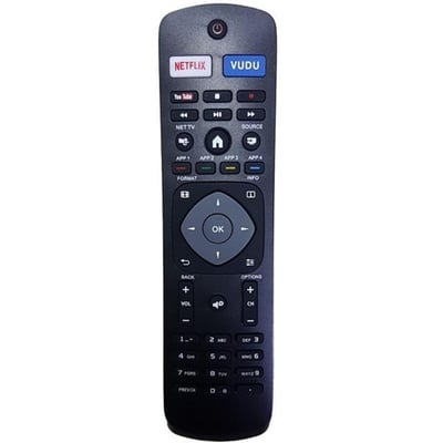 Weko Phılıps Nh500Up Netflıx-Vudu-Youtube Tuşlu Led Lcd Smart Tv Kumandası