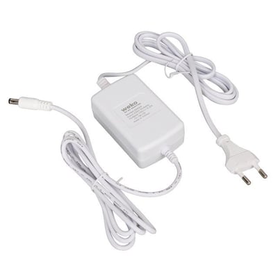 Weko Tottolet 1200 12 Volt - 3.2 Amper 5.5 2.5 Uçlu Yerli Üretim Plastik Kasa Beyaz Masaüstü Adaptör