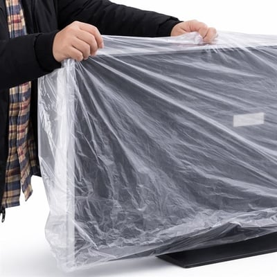 Weko WK-26227 60 Inç TV Monitör Toz Nem Önleyici Şeffaf Ekran Koruma Poşeti