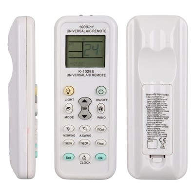 Weko WK-29275 Tüm Klimalarla Uyumlu Akıllı 1000 Kodlu Universal Klima Kumandası (Evrensel)