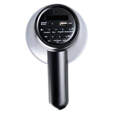 Westa WM-72UMP 30 Watt Mini Melodili Blueooth Ses Kayıt USB Şarjlı Bataryalı Horn Megafon