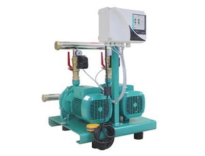 Wilo Initial Coe2-Msv 408 T İki Pompalı Dikey Tip Hidrofor - Ücretsiz Sevk