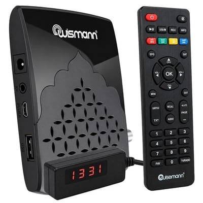 Wismann W2000 Full HD Dijital Mini Uydu Alıcısı HDMI TKGS 8000 Kanal Hafızalı