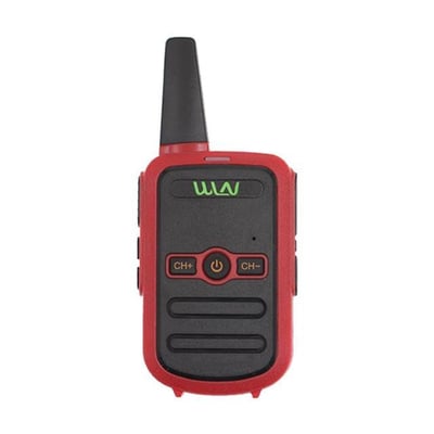 Wln KD-C51 16 Kanal 3-5 Km Tekli Kırmızı Telsiz (Şarj Aleti Dahil)