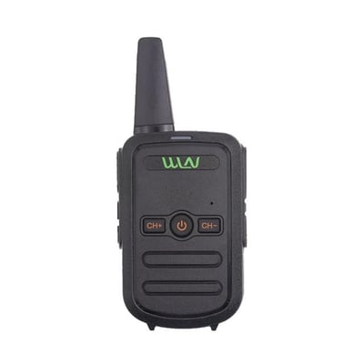 Wln KD-C51 16 Kanal 3-5 Km Siyah Kasa Şarj Aleti Dahil Tekli El Telsizi