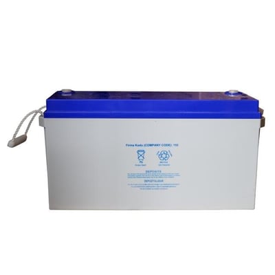 Yokohama YH-27018 12V 150Ah Tam Bakımsız Deep Cycle Jel Akü (481x170x241mm)