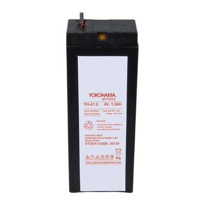 Yokohama YH-41.2 4 Volt - 1.2 Amper (35x22x91 mm)