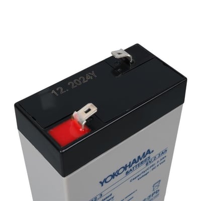 Yokohama YH-62.3 6 Volt - 2.3 Amper Akü (101x66x33 mm)
