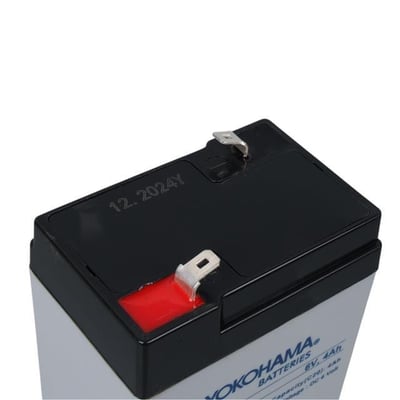 Yokohama YH-64.0 6 Volt - 4 Amper Işıldak Aküsü (70x48101 mm)