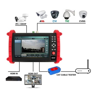Alpsat AS33-IPCX CCTV Kamera Test Cihazı 7
