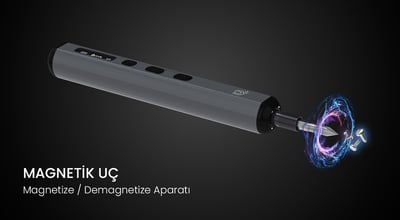 Alpsmart AS-176 Şarjlı Hassas Tornavida Seti 76 Parça