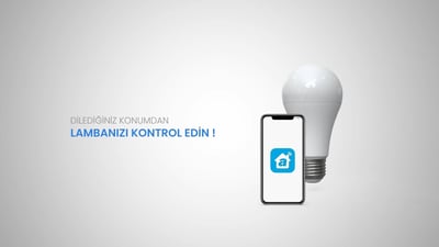 Alpsmart AS-8229CW-Akıllı Wi-Fi Led Lamba 9W