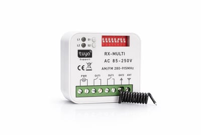 Alpsmart AS-865 Wi-Fi ve 433  Mhz Akıllı Tuya Destekli  Bariyer, Kayar Kapı, Kepenk  Kontrol Kartı  (Çift Kanal)