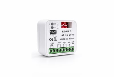 Alpsmart AS-865 Wi-Fi ve 433  Mhz Akıllı Tuya Destekli  Bariyer, Kayar Kapı, Kepenk  Kontrol Kartı  (Çift Kanal)